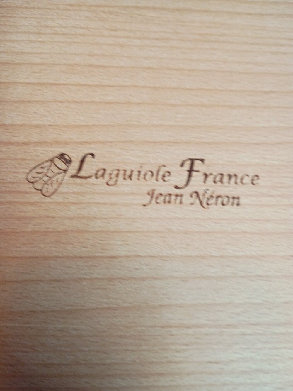 Jean Néron Laguiole France Flatware Set 24pc Stainless Steel — Wood Box - Picture 11 of 11